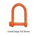 Cm Long Reach Shackle, 7000 Lb, 58 In, 34 In Pin Dia, Screw Pin, 4 In Inner Length, 214 In M7151